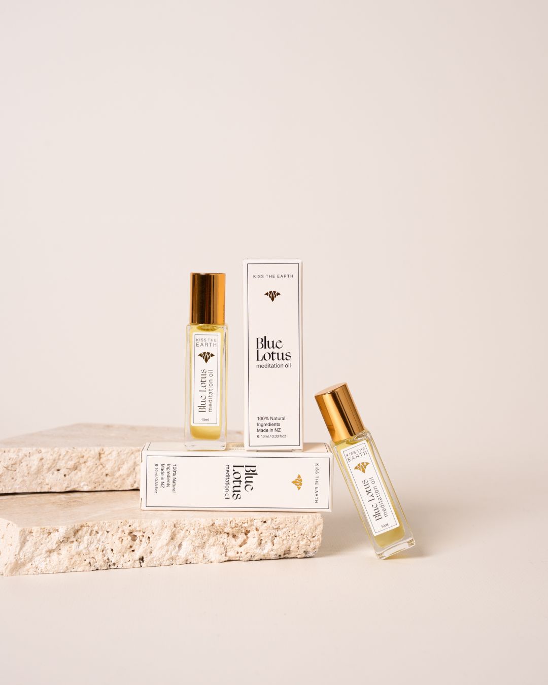 Blue Lotus meditation oil roll-on – calming aroma for clarity and relaxation