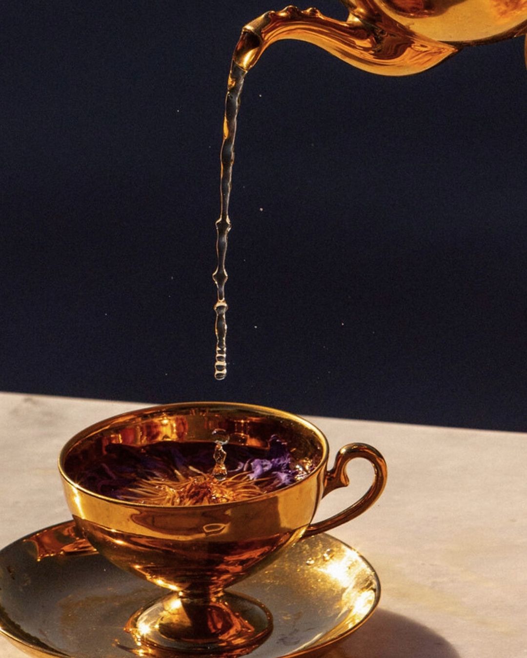 Relaxing Blue Lotus tea from ancient Egyptian water lily – helps manage stress NZ
