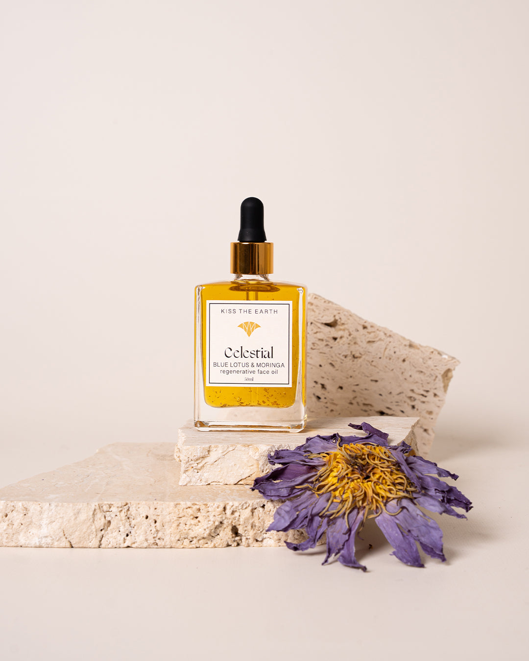 Blue Lotus, blue water lily oil, moringa face oil with gold flakes. Mother's day gifts, Gifts for mom, mothers day love pack, blue lotus and moringa ritual oil