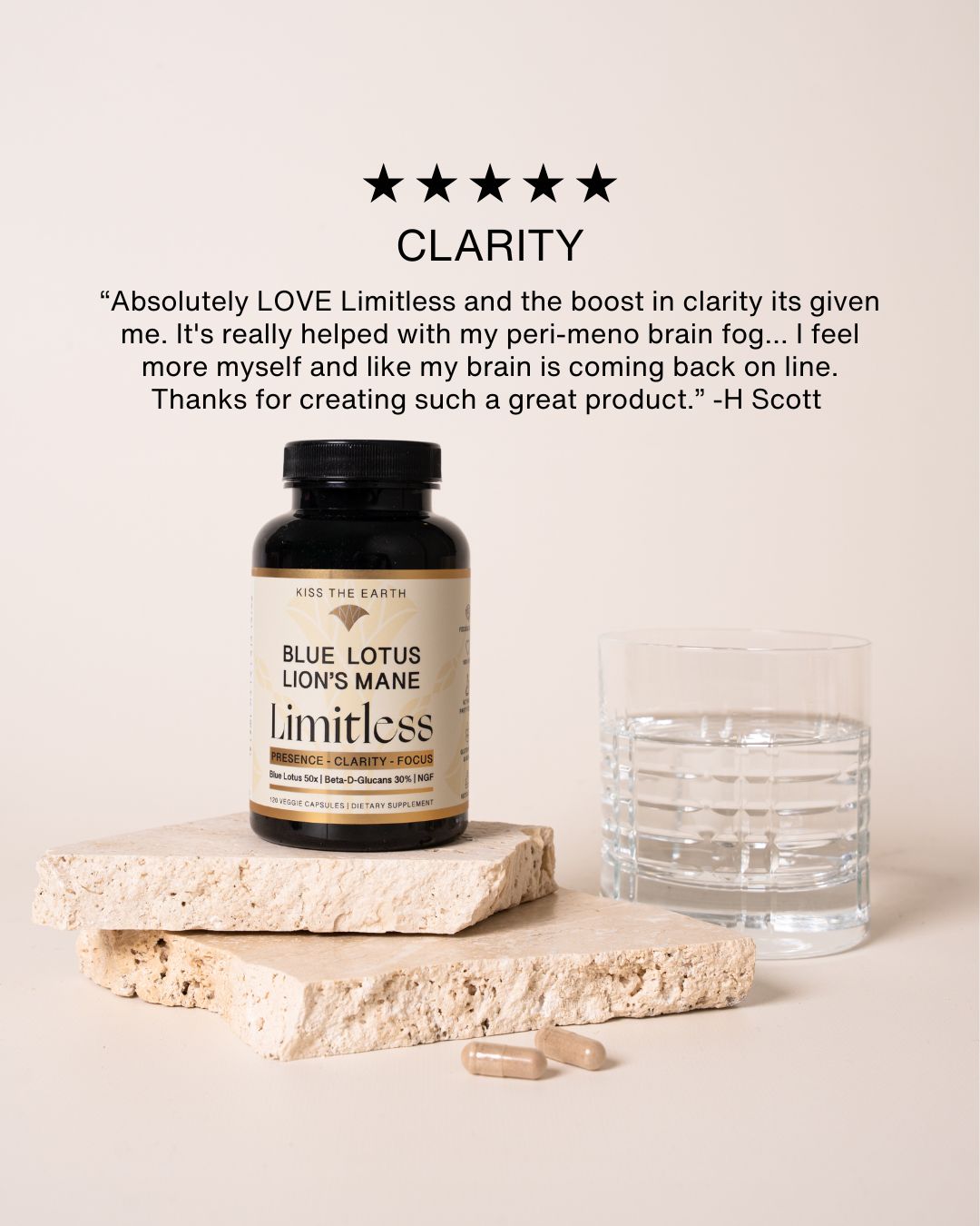 Limitless, Blue Lotus & Lion's Mane