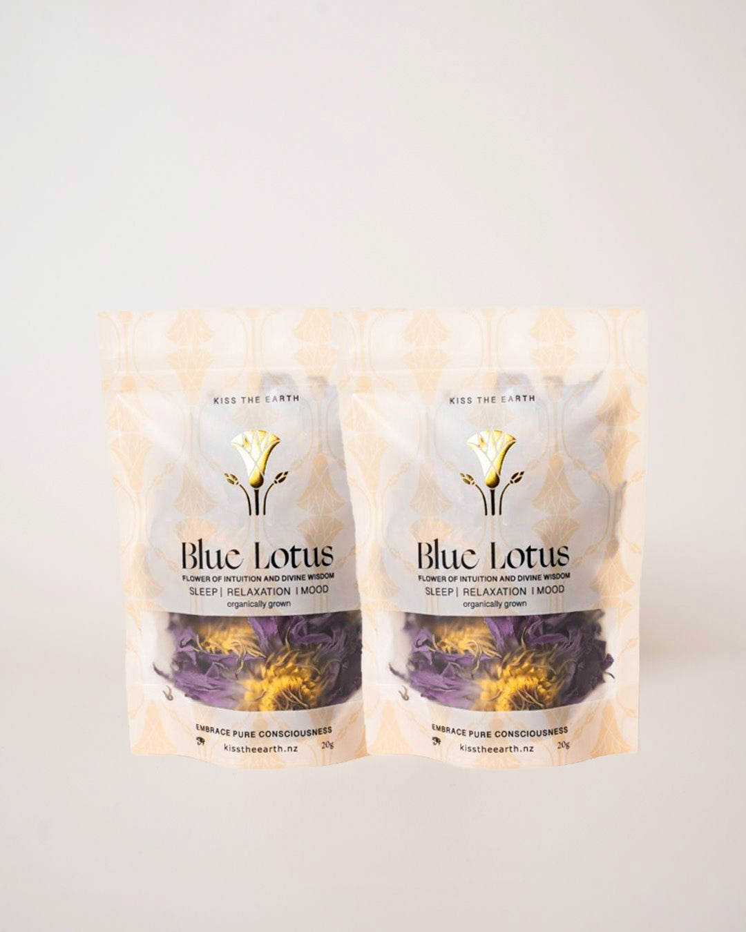 Egyptian water lily flower tea for anxiety support – holistic herbal drink NZ