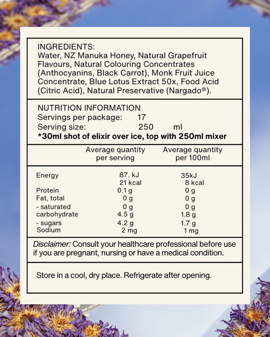 Blue Lotus Euphoric Elixir